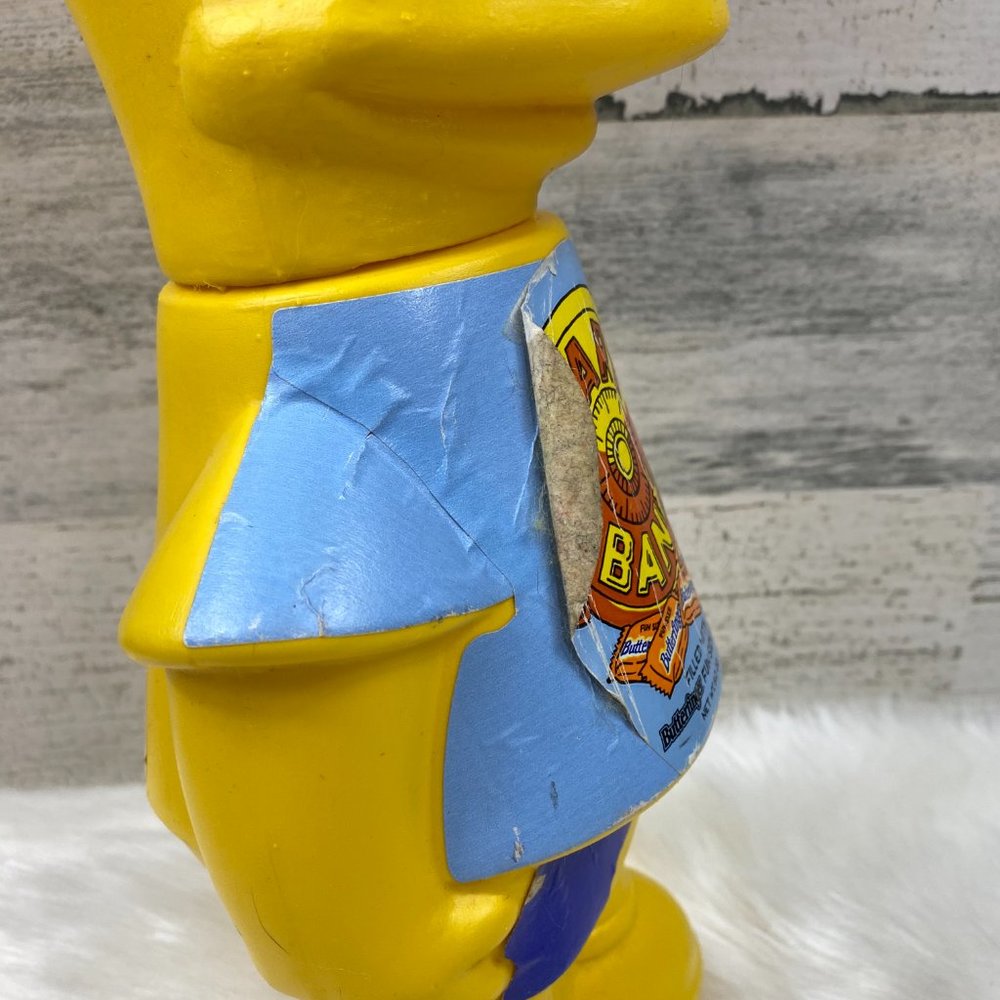 Vintage Butterfinger Plastic Bart Bank 1990 12.5" - Picture 5 of 13